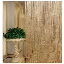 Load image into Gallery viewer, Luxury Crystal Shiny Tassel Curtain - thedecoratives.com