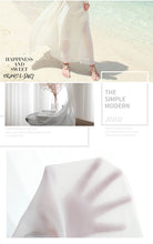 Load image into Gallery viewer, White Tulle Chiffon Curtain - thedecoratives.com