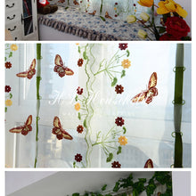 Load image into Gallery viewer, Butterfly Tulle Roman Shades Window Curtain - thedecoratives.com
