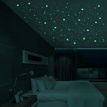 Load image into Gallery viewer, 3D Bubble Luminous Stars Dots Wall Sticker - thedecoratives.com