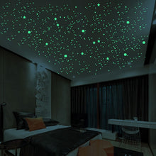 Load image into Gallery viewer, 3D Bubble Luminous Stars Dots Wall Sticker - thedecoratives.com
