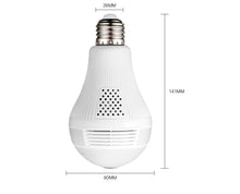 Load image into Gallery viewer, LED Light 960P Wireless Home Security CCTV Fisheye Bulb - thedecoratives.com
