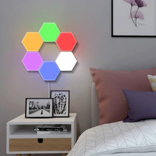 Load image into Gallery viewer, Colorful Honeycomb Lamp - thedecoratives.com