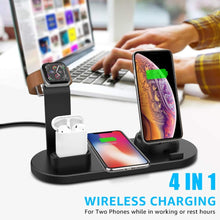 Load image into Gallery viewer, 4 In 1 Wireless Charging Dock - thedecoratives.com