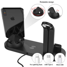 Load image into Gallery viewer, 4 In 1 Wireless Charging Dock - thedecoratives.com