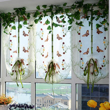 Load image into Gallery viewer, Butterfly Tulle Roman Shades Window Curtain - thedecoratives.com
