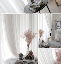 Load image into Gallery viewer, White Tulle Chiffon Curtain - thedecoratives.com
