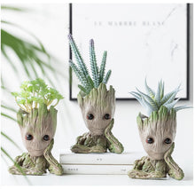 Load image into Gallery viewer, Baby Groot Desktop Cute Pot - thedecoratives.com
