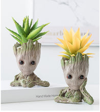 Load image into Gallery viewer, Baby Groot Desktop Cute Pot - thedecoratives.com
