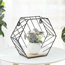Load image into Gallery viewer, Hexagon Grid Wall Decoration Shelf - thedecoratives.com
