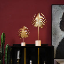 Load image into Gallery viewer, Luxury Golden Banana Leaf Ornaments - thedecoratives.com
