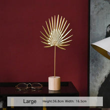 Load image into Gallery viewer, Luxury Golden Banana Leaf Ornaments - thedecoratives.com

