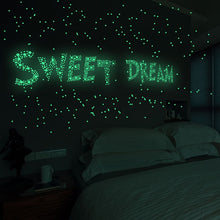 Load image into Gallery viewer, 3D Bubble Luminous Stars Dots Wall Sticker - thedecoratives.com
