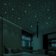 Load image into Gallery viewer, 3D Bubble Luminous Stars Dots Wall Sticker - thedecoratives.com
