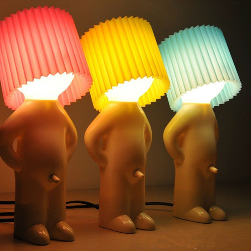 Naughty Boy Creative Lamp - thedecoratives.com
