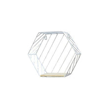 Load image into Gallery viewer, Hexagon Grid Wall Decoration Shelf - thedecoratives.com
