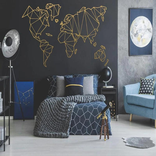 Living Room Geometric Decor Stickers - thedecoratives.com