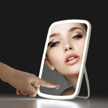 Load image into Gallery viewer, Portable LED Light Makeup Mirror - thedecoratives.com
