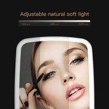 Load image into Gallery viewer, Portable LED Light Makeup Mirror - thedecoratives.com
