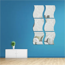 Load image into Gallery viewer, Living Room 3D Mirror Wall Sticker - thedecoratives.com
