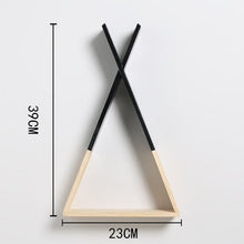 Load image into Gallery viewer, Triangle Wooden Shelf - thedecoratives.com
