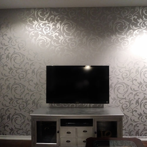 3D Victorian Embossed Wallpaper - thedecoratives.com