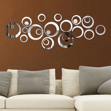 Load image into Gallery viewer, 3D Circle Decorative Mirror Sticker - thedecoratives.com
