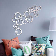Load image into Gallery viewer, 3D Circle Decorative Mirror Sticker - thedecoratives.com
