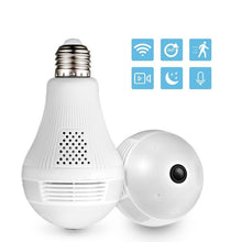 Load image into Gallery viewer, LED Light 960P Wireless Home Security CCTV Fisheye Bulb - thedecoratives.com
