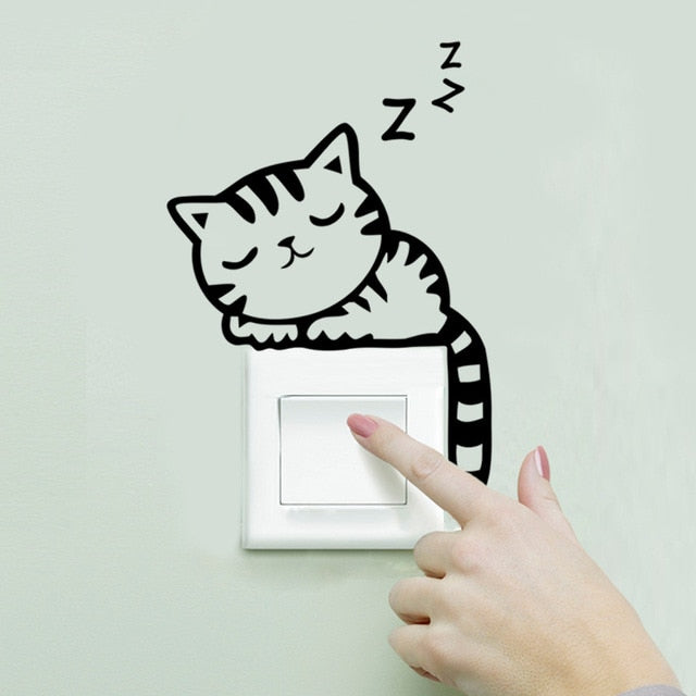 Funny Cute Switch Stickers - thedecoratives.com