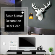 Load image into Gallery viewer, 3D Deer Head Sculpture Statue - thedecoratives.com
