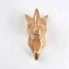 Load image into Gallery viewer, Room Decor Animal Head Resin Hanger - thedecoratives.com
