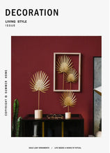 Load image into Gallery viewer, Luxury Golden Banana Leaf Ornaments - thedecoratives.com
