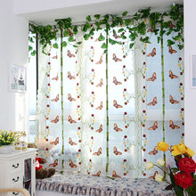 Load image into Gallery viewer, Butterfly Tulle Roman Shades Window Curtain - thedecoratives.com
